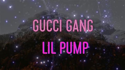 gucci gucci gucci gucci gang|gucci gang songs.